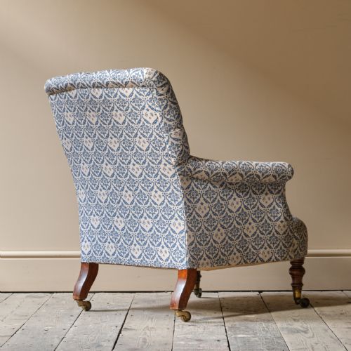 MID 19TH CENTURY HOWARD SONS ARMCHAIR - ADDITIONAL PHOTO 6