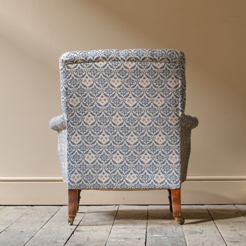 MID 19TH CENTURY HOWARD SONS ARMCHAIR - ADDITIONAL PHOTO 7