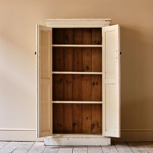 SMALL 19TH CENTURY HOUSE KEEPERS CUPBOARD - ADDITIONAL PHOTO 1