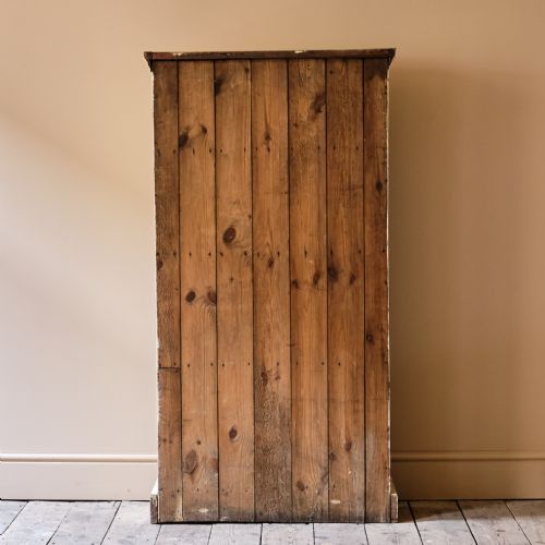SMALL 19TH CENTURY HOUSE KEEPERS CUPBOARD - ADDITIONAL PHOTO 2