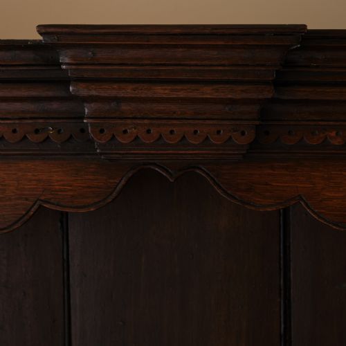 18TH CENTURY WELSH OAK LLANRWST BREAD AND CHEESE DRESSER C1780 - ADDITIONAL PHOTO 11