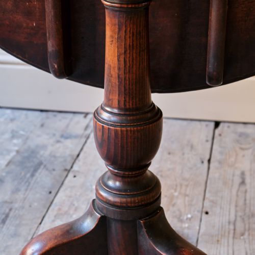 GEORGE III MAHOGANY BIRDCAGE TRIPOD TABLE - ADDITIONAL PHOTO 5