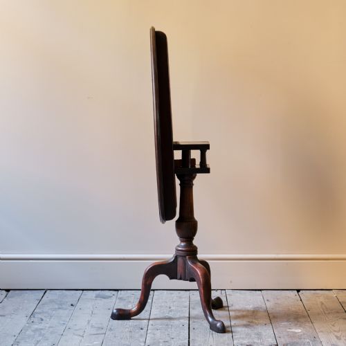 GEORGE III MAHOGANY BIRDCAGE TRIPOD TABLE - ADDITIONAL PHOTO 16