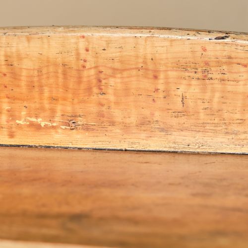 ANTIQUE PINE CHEST OF DRAWERS IN ORIGINAL PAINT - ADDITIONAL PHOTO 16