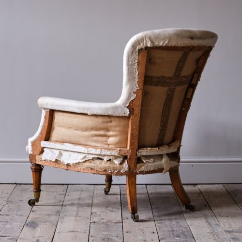 EARLY 19TH CENTURY WILLIAM IV ARMCHAIR - ADDITIONAL PHOTO 2