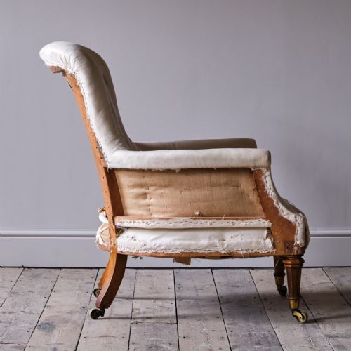 EARLY 19TH CENTURY WILLIAM IV ARMCHAIR - ADDITIONAL PHOTO 4