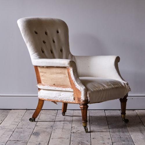 EARLY 19TH CENTURY WILLIAM IV ARMCHAIR - ADDITIONAL PHOTO 6