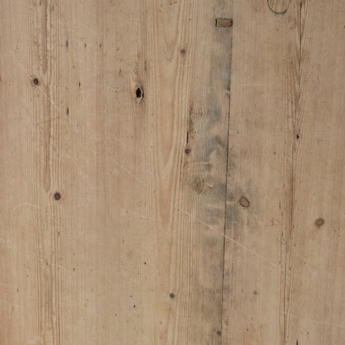 ANTIQUE CHUNKY PINE FARM HOUSE KITCHEN TABLE - ADDITIONAL PHOTO 8