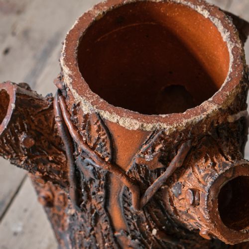 ANTIQUE FAUX BOIS STRAWBERRY PLANTER - ADDITIONAL PHOTO 5
