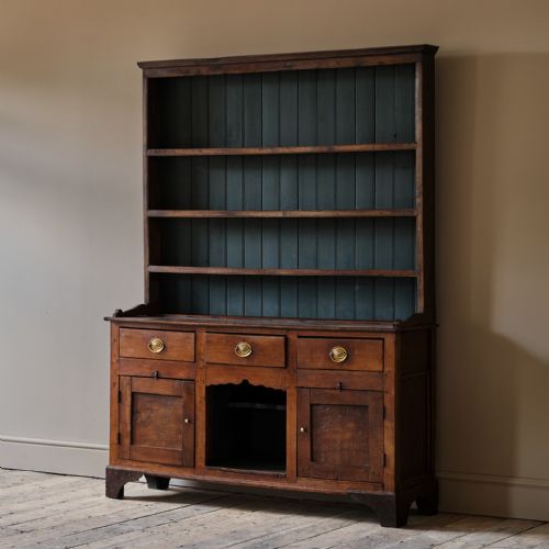 GEORGIAN OAK DOG KENNEL DRESSER RACK - ADDITIONAL PHOTO 1