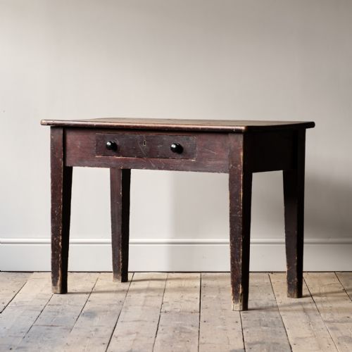19th century Pine side table  with Provenance