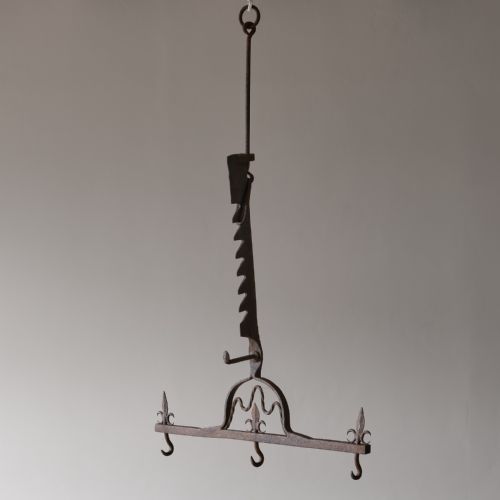 18th Century Wrought Iron Chimney Jack
