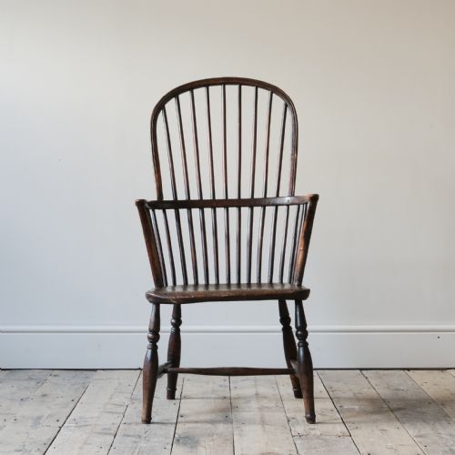 Early 19th Century Hoop Back Windsor Chair
