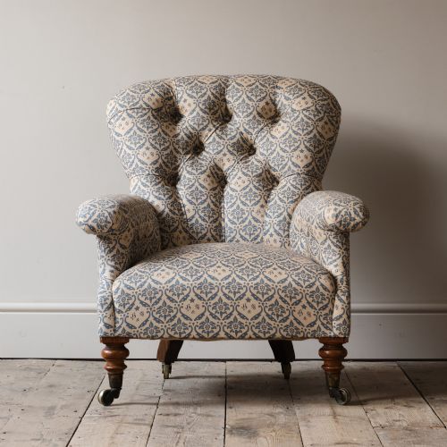 Mid 19th Century Howard & Sons Armchair C1850