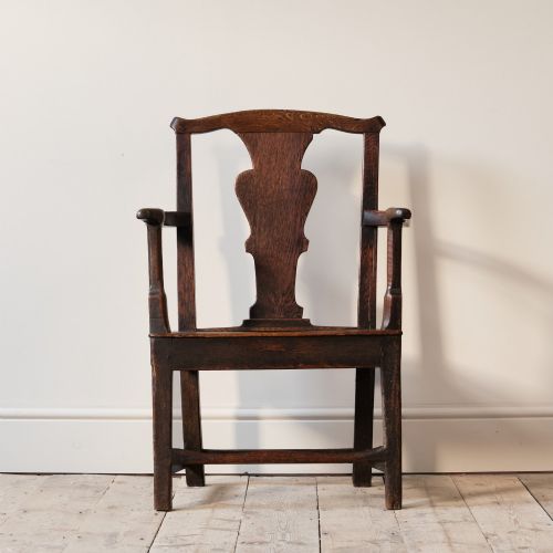 Georgian Oak Armchair