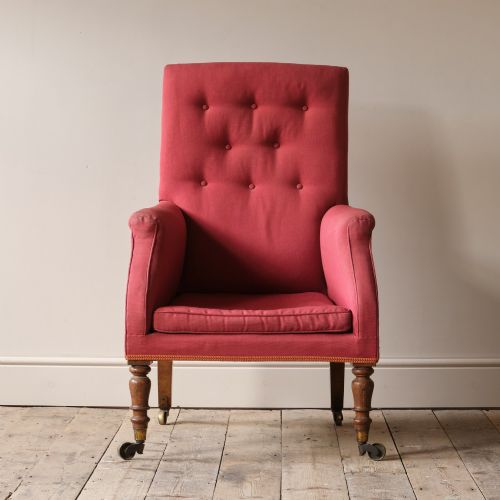 Antique Early 19th Century Country House Armchair