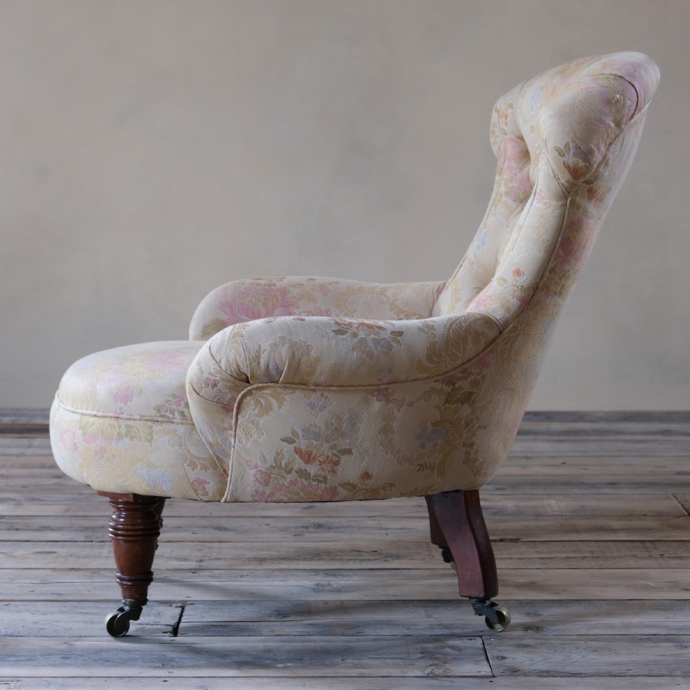 19th century iron back bedroom chair View IV