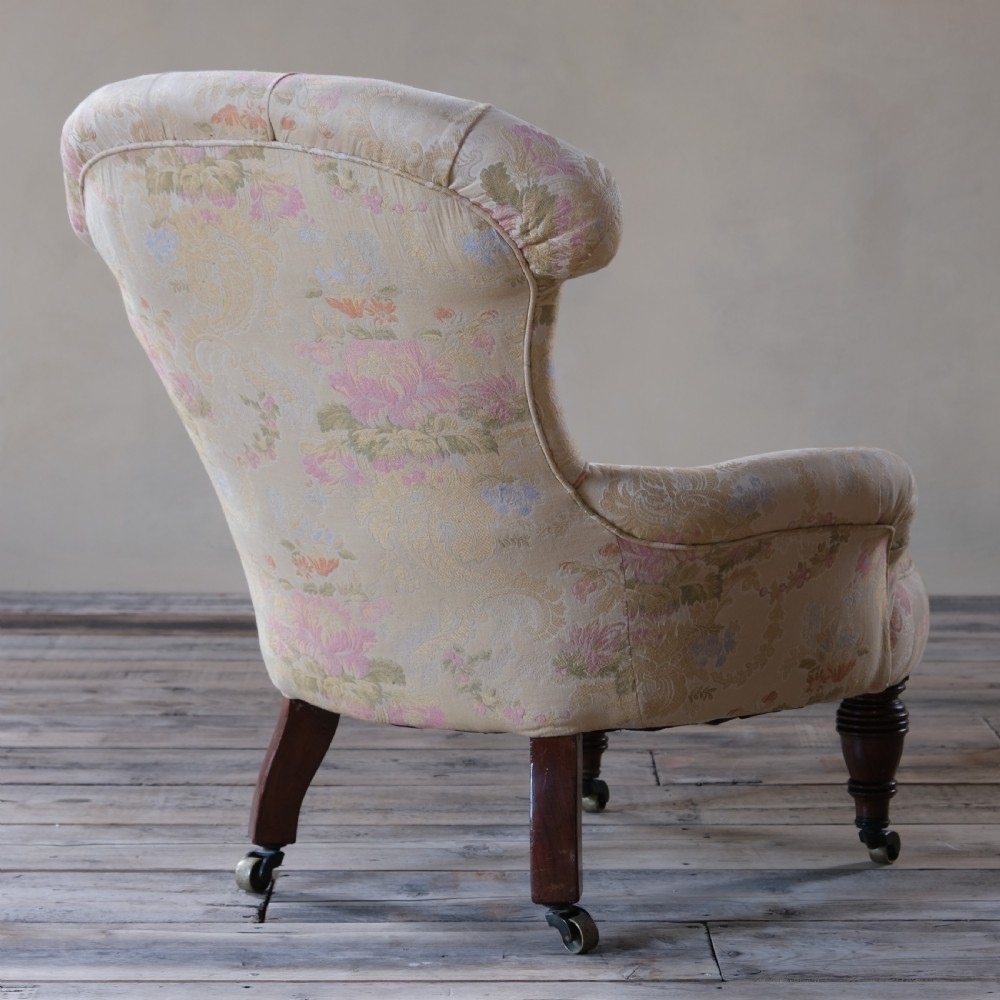 19th century iron back bedroom chair View VI
