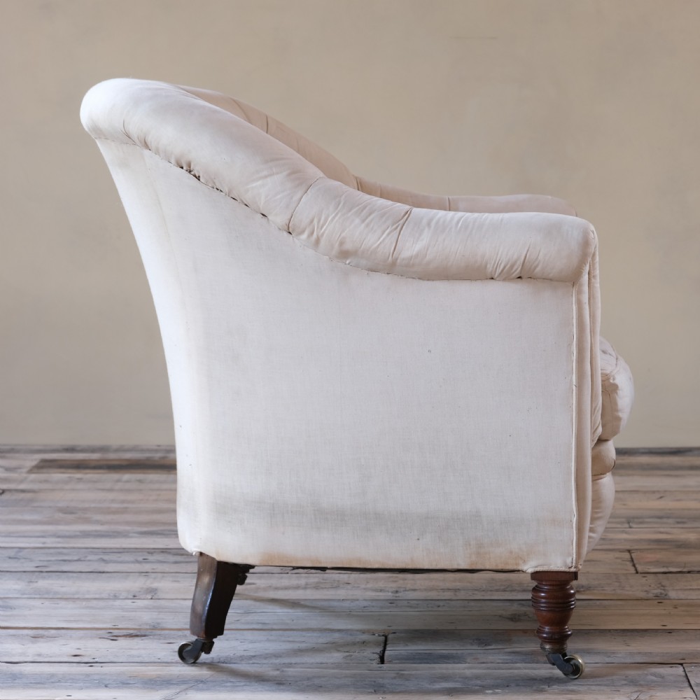 19th century Howard and sons tub armchair View II