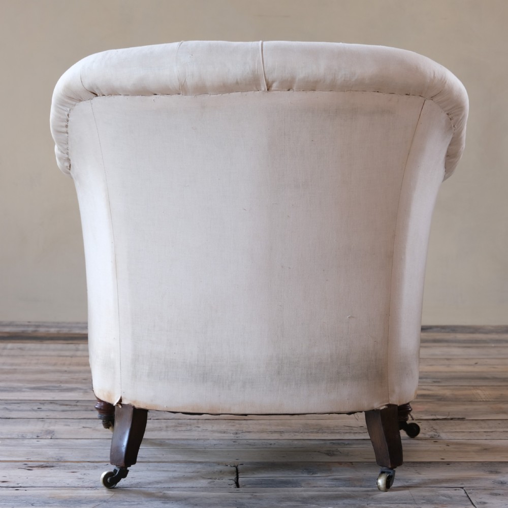 19th century Howard and sons tub armchair View IV