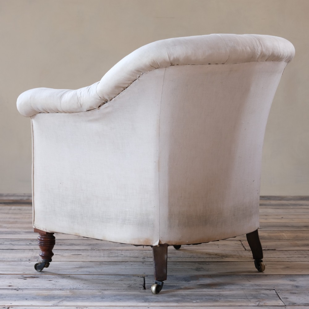 19th century Howard and sons tub armchair View V