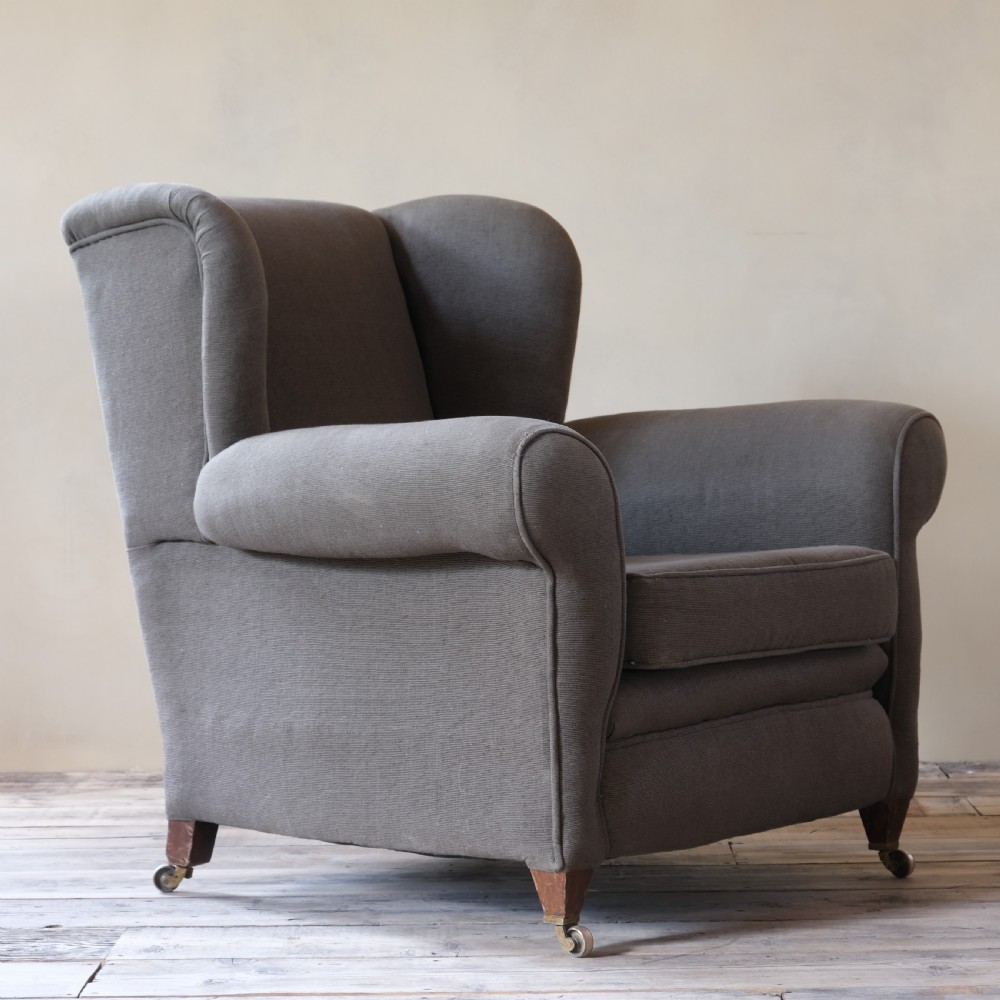 Large Harrods Of London Armchair C1920