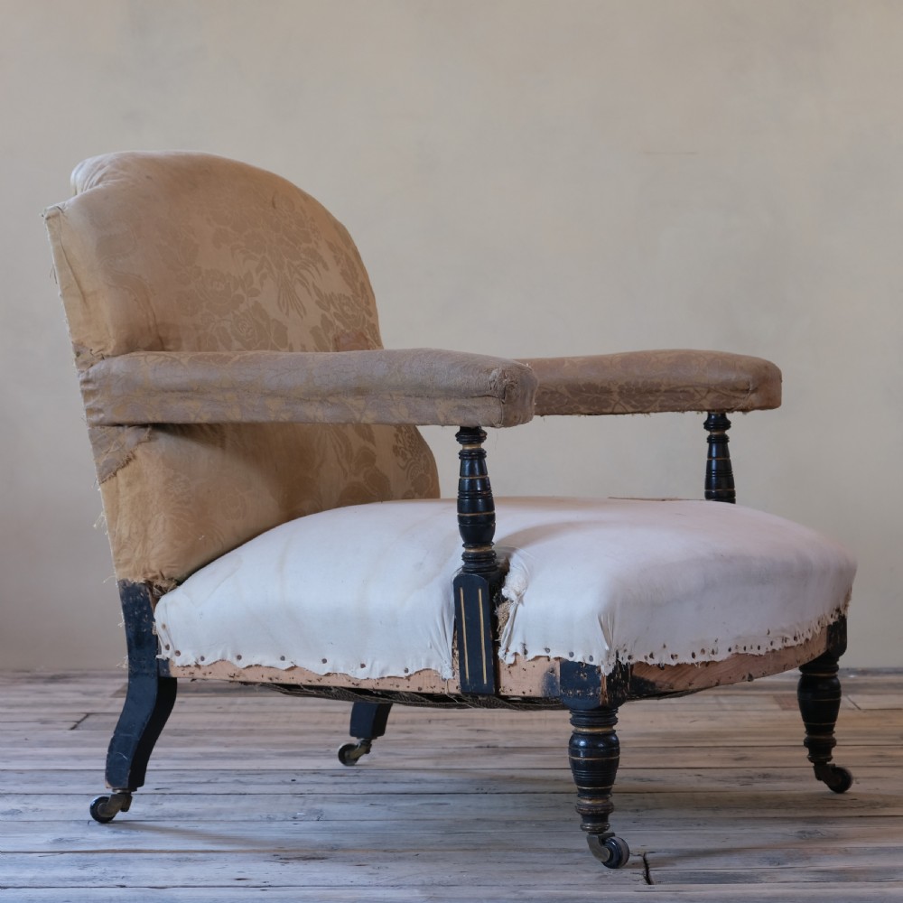 19Th Century Hampton And Sons Open Armchair View III