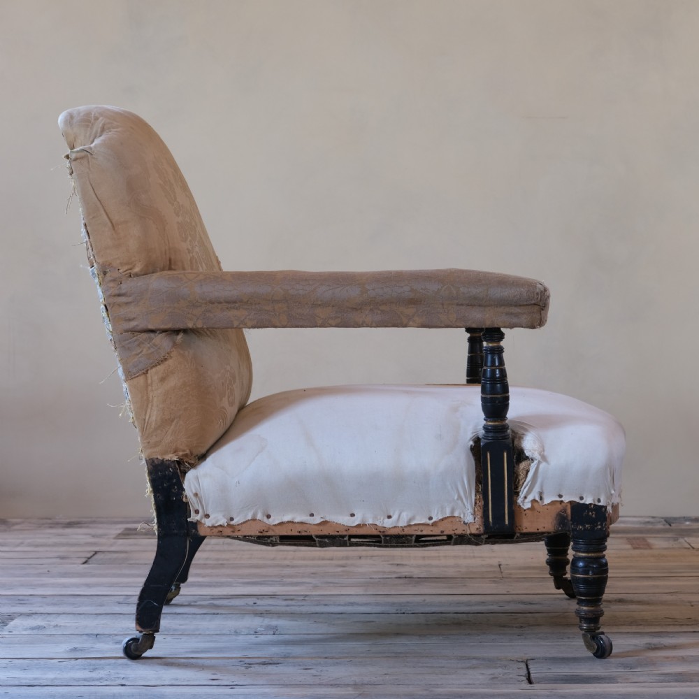 19Th Century Hampton And Sons Open Armchair View IV