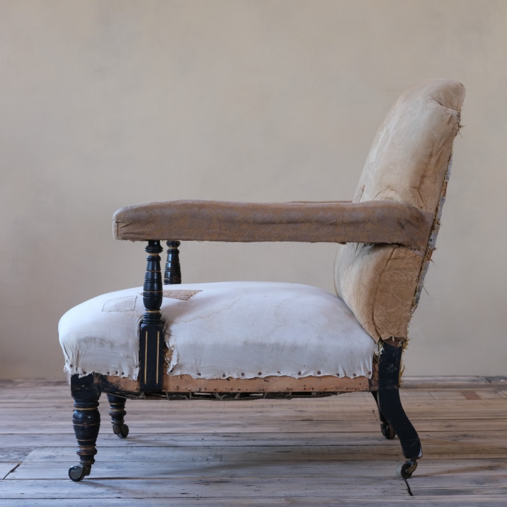 19Th Century Hampton And Sons Open Armchair View VIII