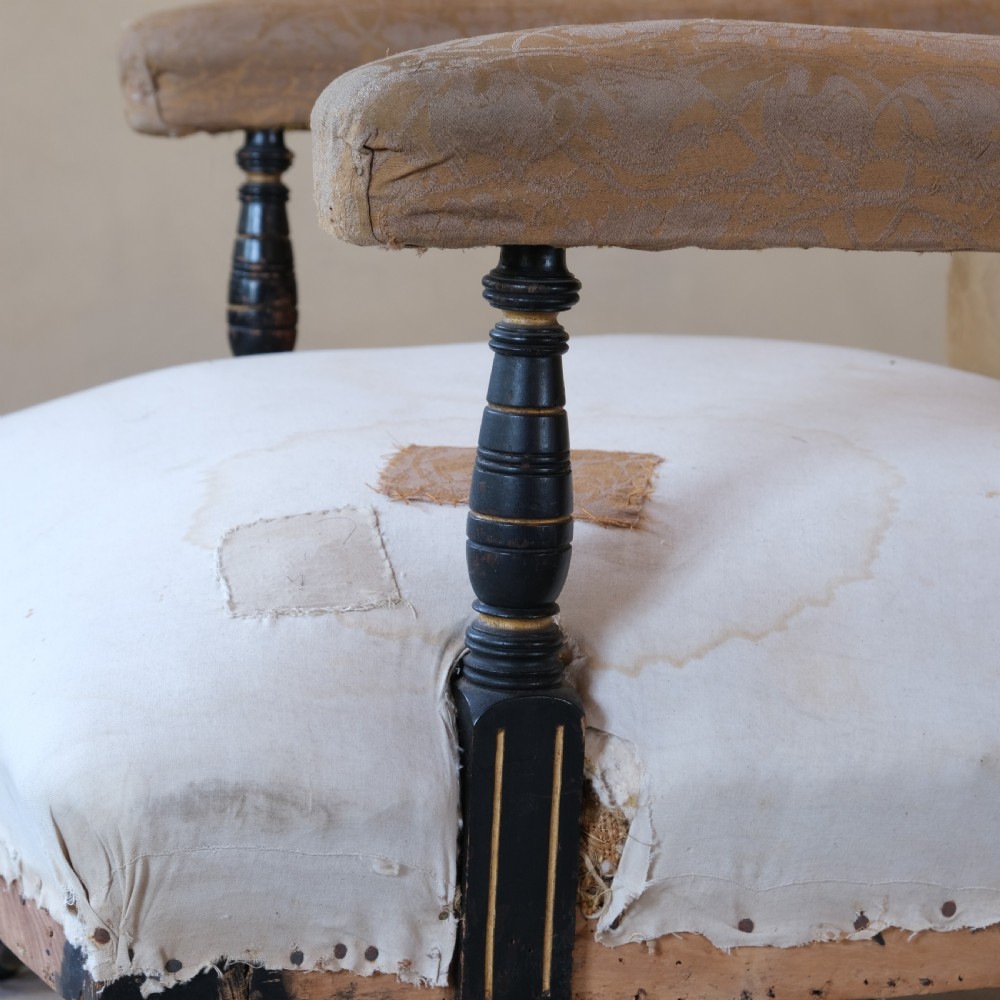 19Th Century Hampton And Sons Open Armchair View XII