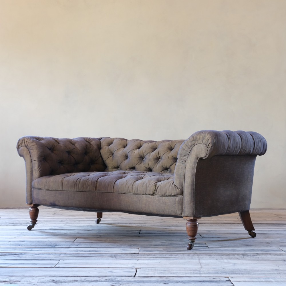 19Th Century Chesterfield Sofa By Hampton And Sons - London View II