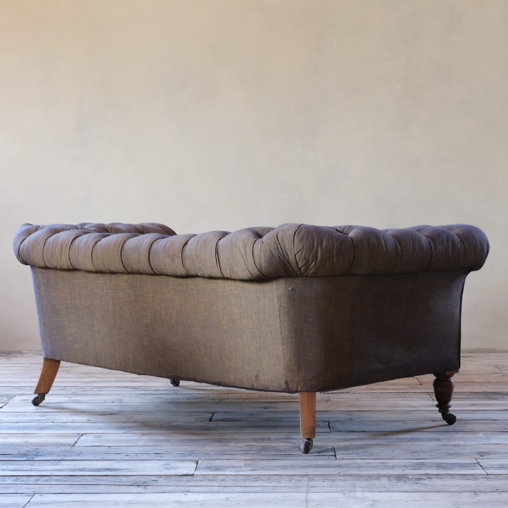 19Th Century Chesterfield Sofa By Hampton And Sons - London View V