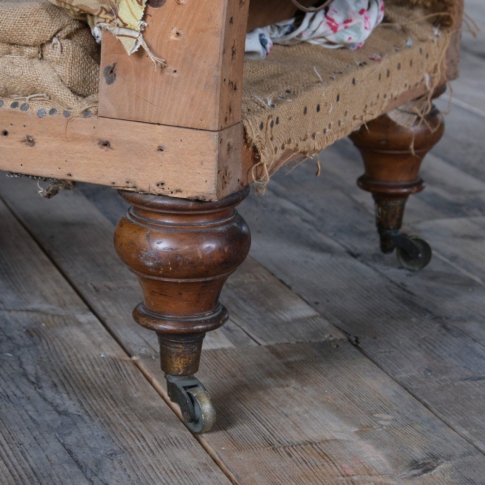 19th century Howard style daybed View VIII
