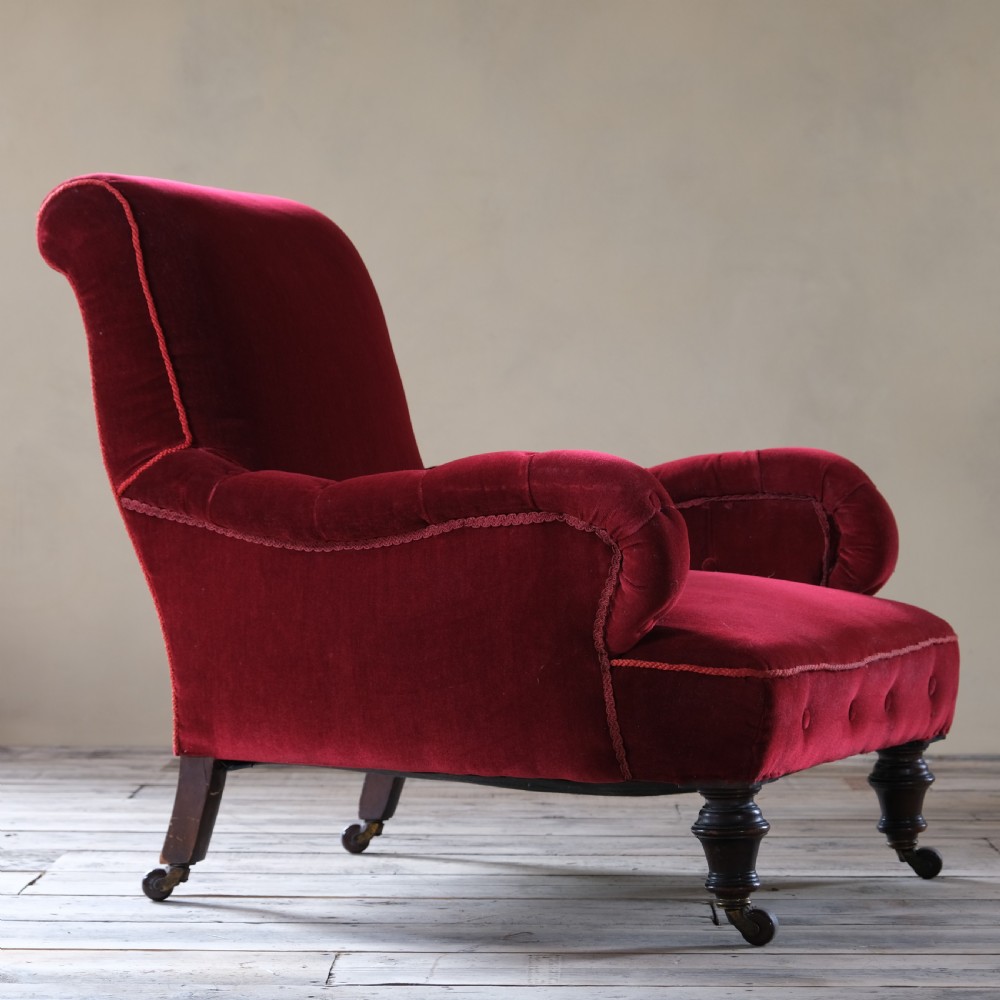 19Th Century Howard Style Armchair