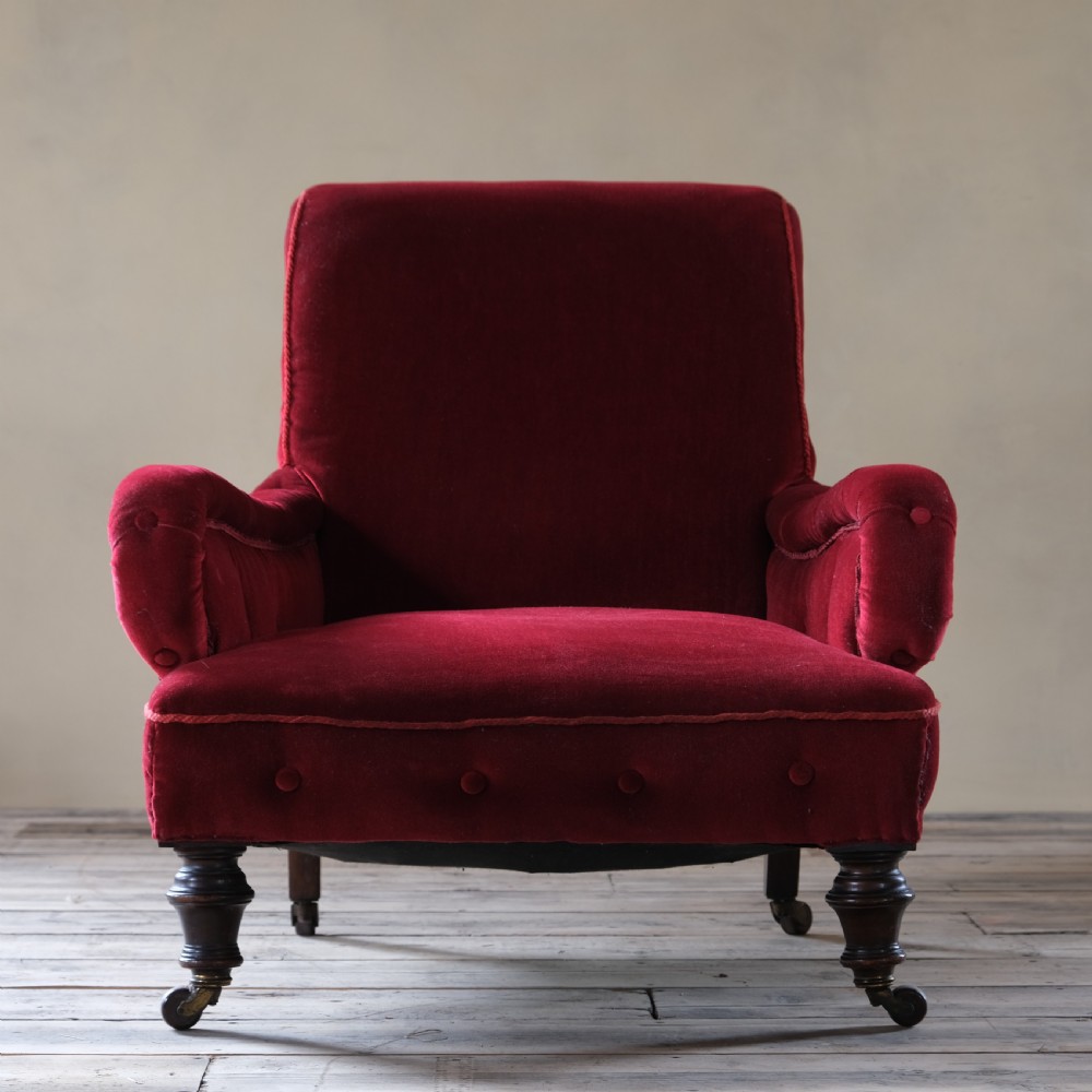 19Th Century Howard Style Armchair View III