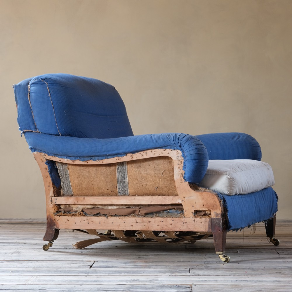 Large Antique Howard Style 'Grafton' Armchair