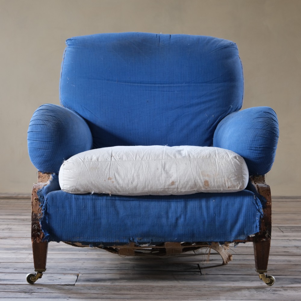 Large Antique Howard Style 'Grafton' Armchair View II
