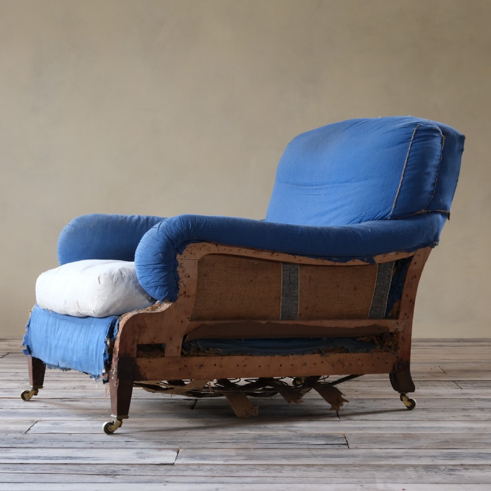 Large Antique Howard Style 'Grafton' Armchair View III