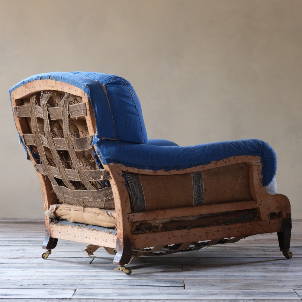 Large Antique Howard Style 'Grafton' Armchair View VI
