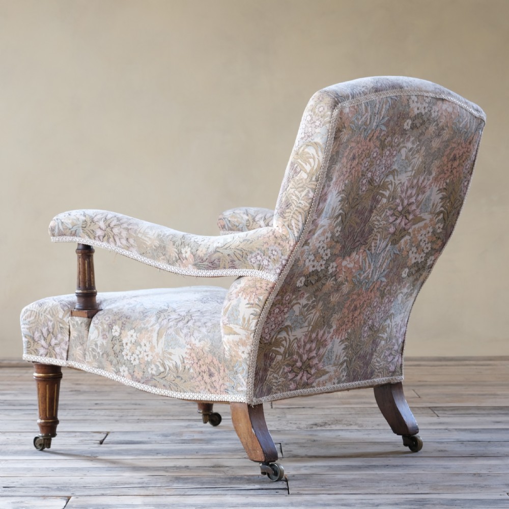 Pair Of 19Th Century Gillows Armchairs C1860 View IX