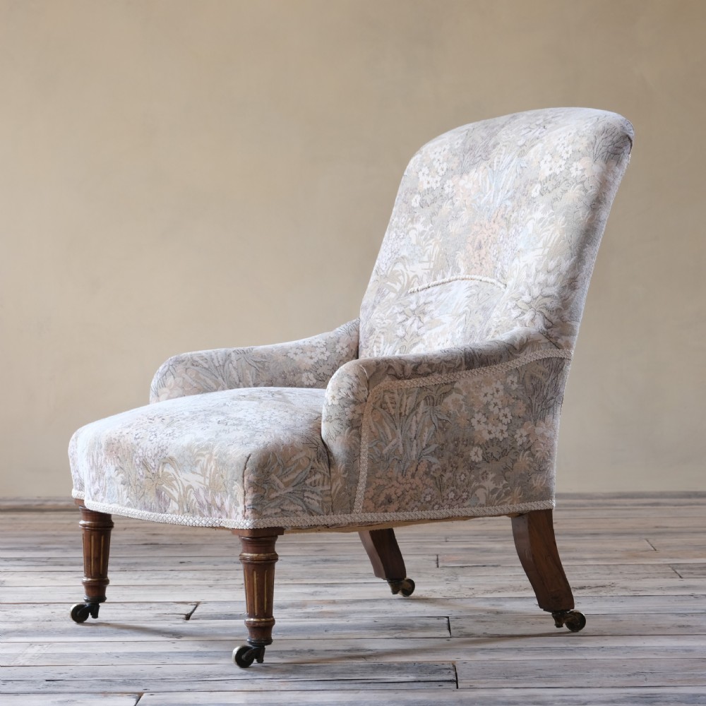 Pair Of 19Th Century Gillows Armchairs C1860 View XI