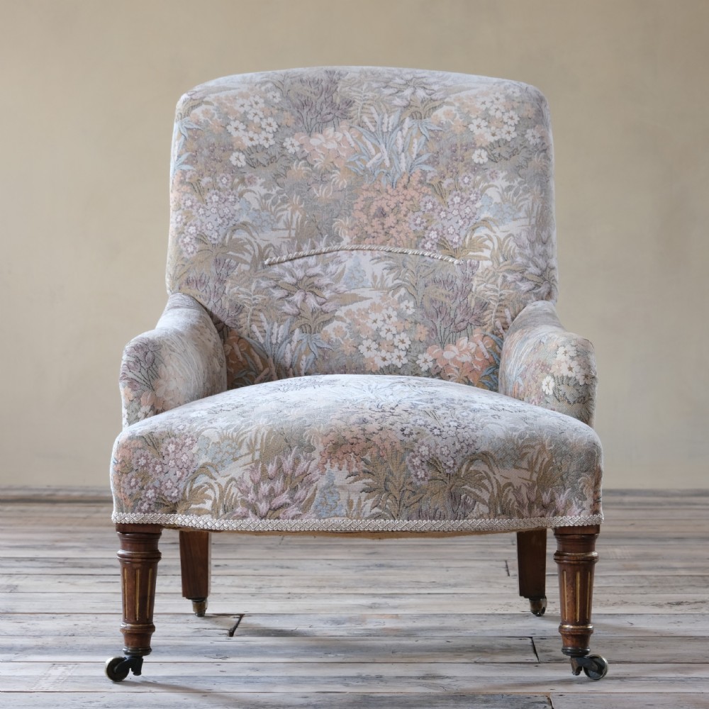 Pair Of 19Th Century Gillows Armchairs C1860 View XII