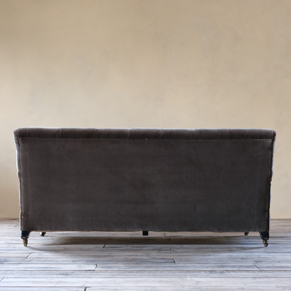 Howard and Sons aesthetic movement open arm sofa View VII