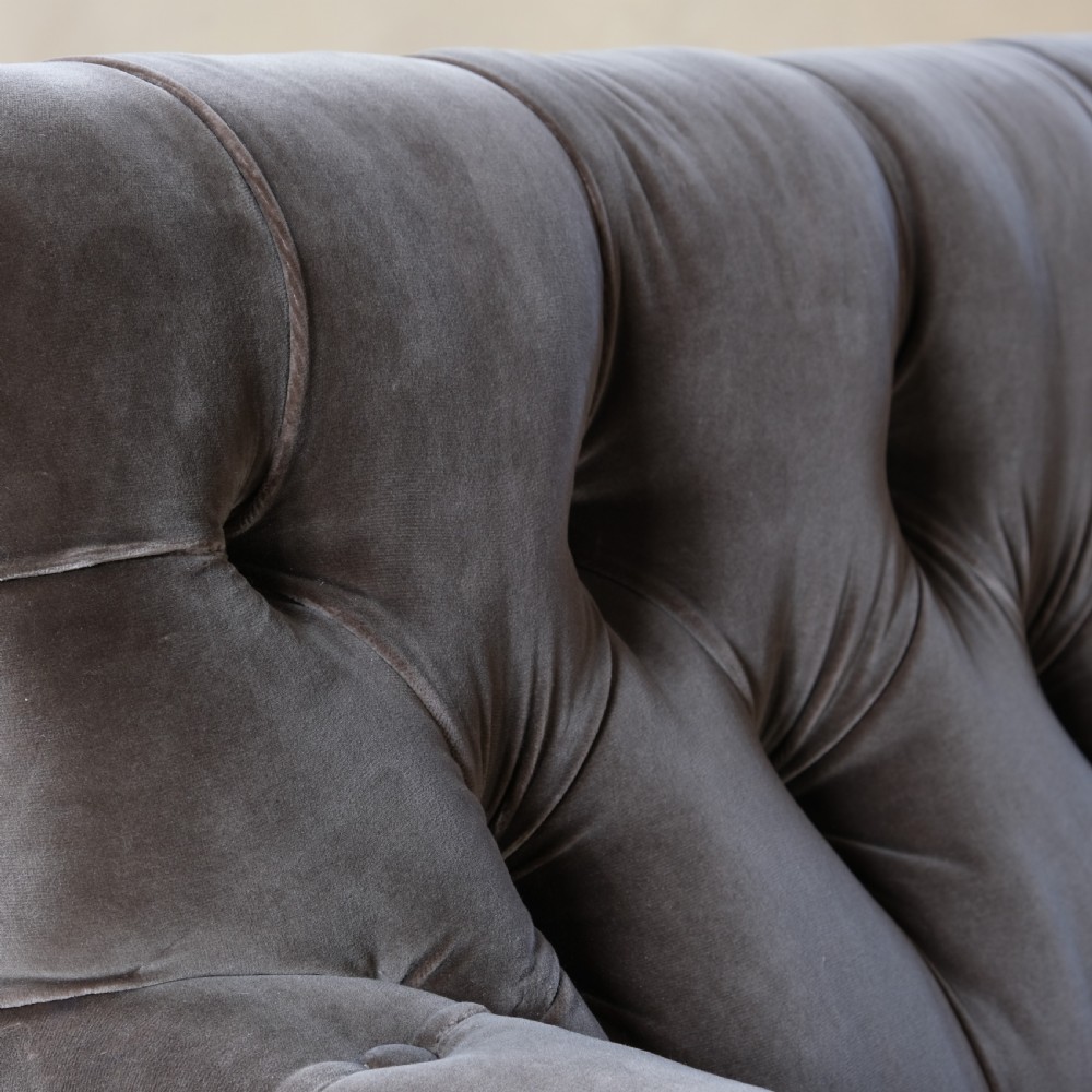 Howard and Sons aesthetic movement open arm sofa View XII