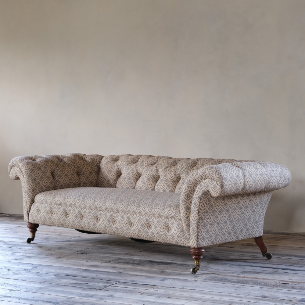 19th century chesterfield sofa by Howard and sons London