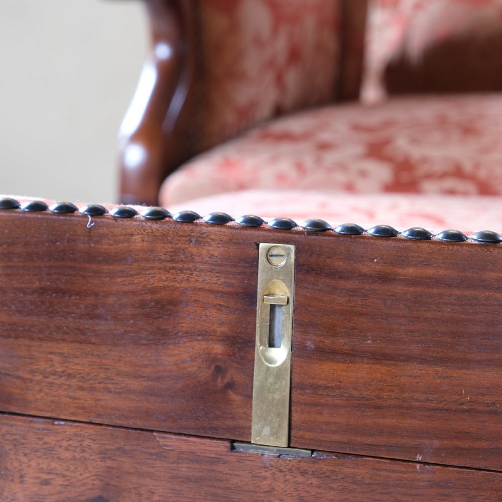 19th century mahogany Convalescing invalid chair by Collinge & Co Ltd View VI