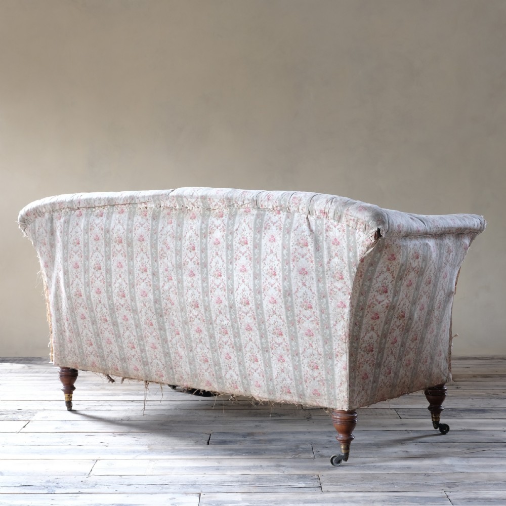 19th Century Howard & Sons Grantley Sofa c1880 View V
