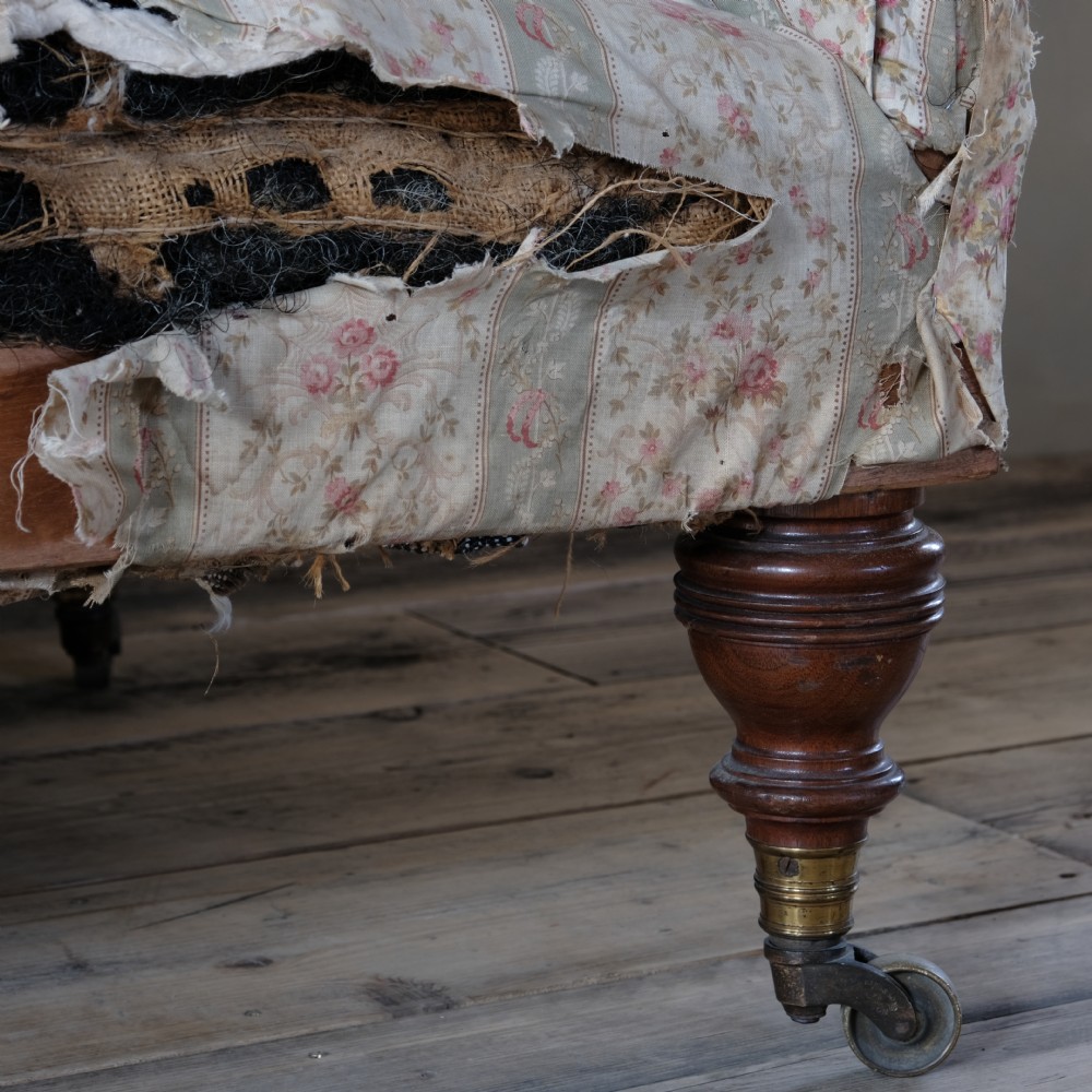 19th Century Howard & Sons Grantley Sofa c1880 View X