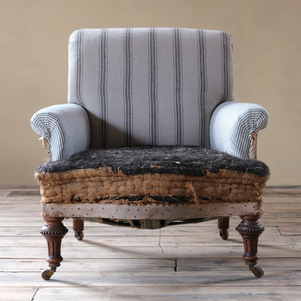 19th century country house armchair c1880 View II