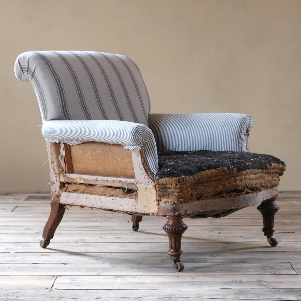 19th century country house armchair c1880 View III